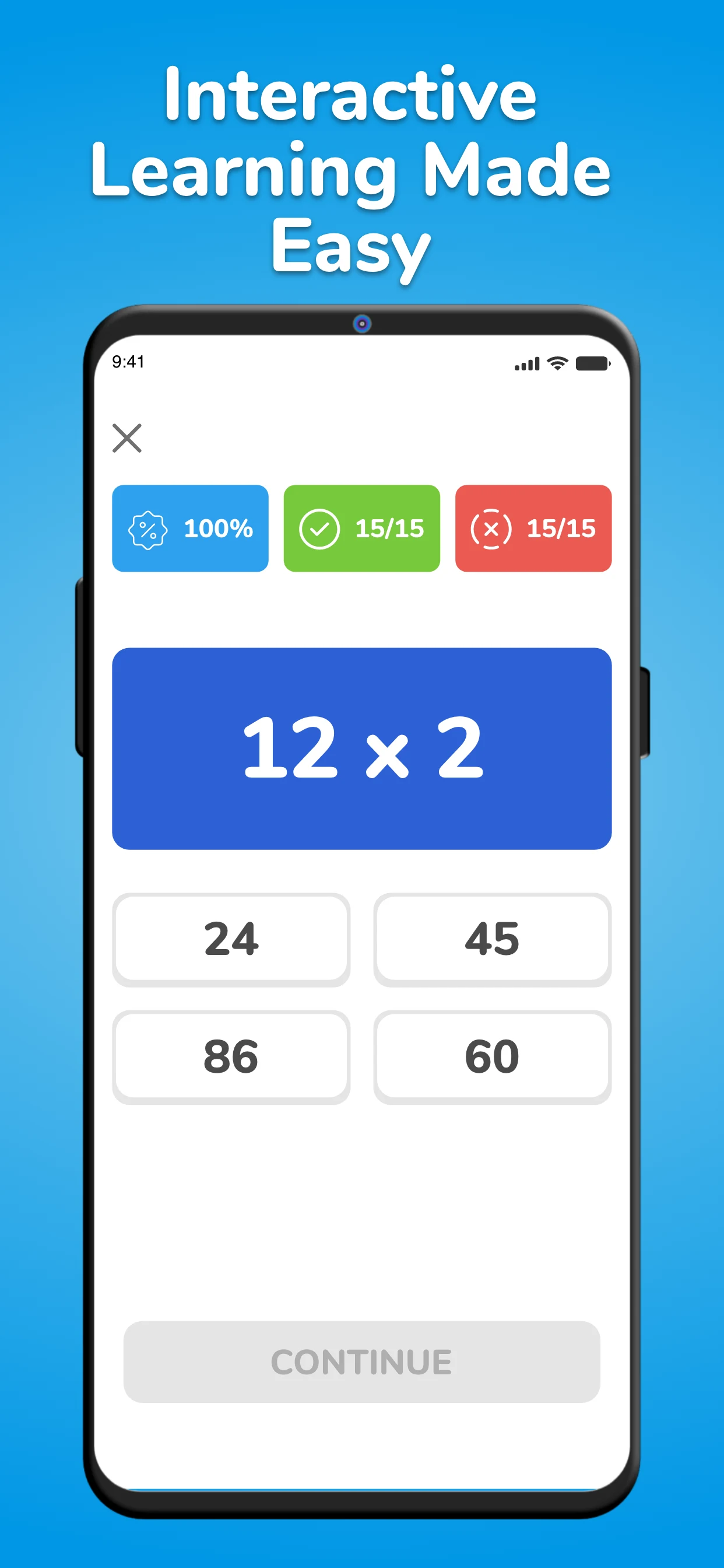 Times Tables screenshot