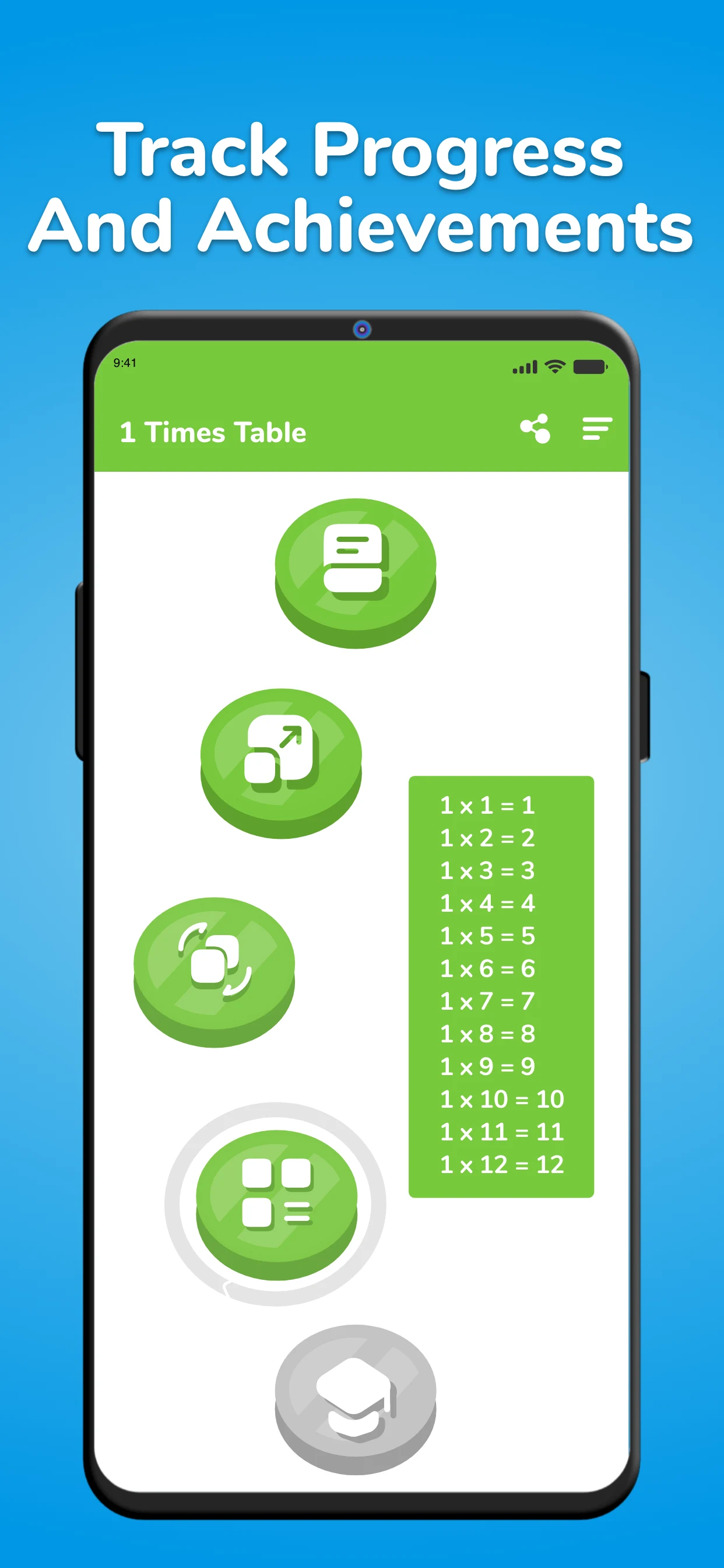 Times Tables screenshot